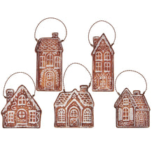 Load image into Gallery viewer, Gingerbread Village Ornament (5 Styles)