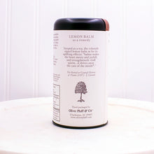 Load image into Gallery viewer, Lemon Balm Tea Bags Colonial Remedies No. 6b