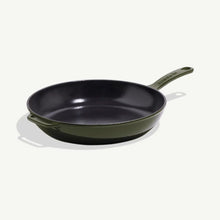 Load image into Gallery viewer, Enameled Cast Iron Skillet 11" Willow Green | Made In