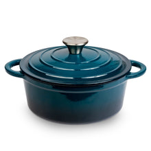 Load image into Gallery viewer, 2.8qt Enameled Cast Iron Dutch Oven (Various Colors)