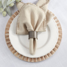 Load image into Gallery viewer, Dot Rim Napkin Ring (Graphite)