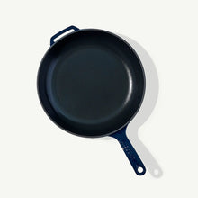 Load image into Gallery viewer, Made In Enameled Cast Iron Skillet 11" Harbor Blue