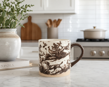 Load image into Gallery viewer, Heritage Ceramic Coffee Mug Brown