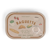 Load image into Gallery viewer, Baguette 4.5 oz Tin Candle | Paddywax Bistro
