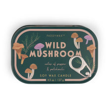 Load image into Gallery viewer, Wild Mushroom 4.5 oz Tin Candle | Paddywax Bistro