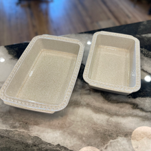 Load image into Gallery viewer, Speckled Glazed Stoneware Baker (2 Sizes)