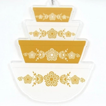 Load image into Gallery viewer, Pyrex-Inspired Ornament Double-Sided Acrylic Retro Christmas