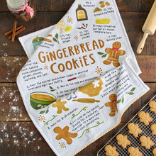 Load image into Gallery viewer, Gingerbread Cookies Kitchen Towel