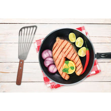 Load image into Gallery viewer, Fish Spatula Slotted Angled Stainless Steel Turner
