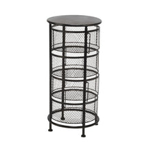 Load image into Gallery viewer, Mesh Swivel 4-Bin Drawer Table