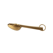 Load image into Gallery viewer, Gold Finish Measuring Spoons (Set of 6)