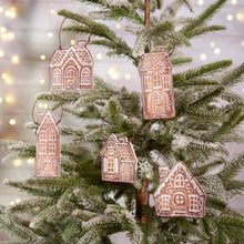 Load image into Gallery viewer, Gingerbread Village Ornament (5 Styles)