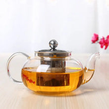Load image into Gallery viewer, Clear Glass Teapot 40 Fl oz
