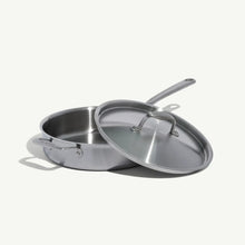 Load image into Gallery viewer, Made In Stainless Clad 3.5 qt. Saute Pan with Lid