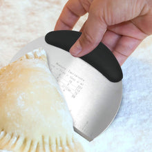 Load image into Gallery viewer, Multi-Purpose Stainless Steel Round Bench Scraper & Chopper