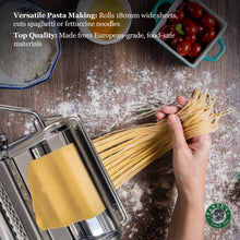 Load image into Gallery viewer, Fante's Silver Pasta Machine with Double Pasta Cutter