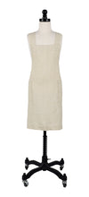 Load image into Gallery viewer, Firenze Kids Beige Linen Smock Apron