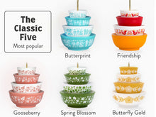 Load image into Gallery viewer, Miniature Pyrex Bowl Stack Ornament (Various Styles)