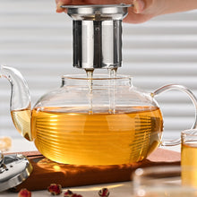 Load image into Gallery viewer, Glass Teapot with Infuser (4-Cup)
