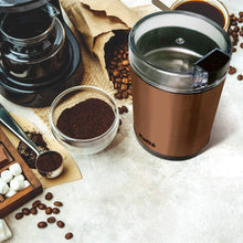 Load image into Gallery viewer, Kaffe 3.5 oz Electric Coffee Grinder w/ Cleaning Brush (4 colors)