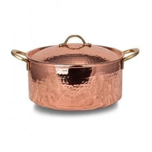 Load image into Gallery viewer, Handmade Hammered Copper Pot