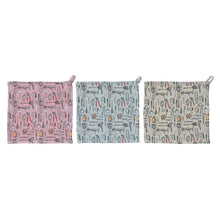 Load image into Gallery viewer, Cotton Blend Printed Waffle Weave Dish Cloth w/ Kitchen Tools Pattern (3 Styles)