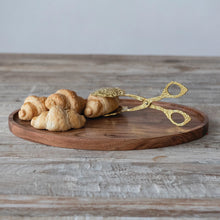 Load image into Gallery viewer, Embossed Brass Tongs