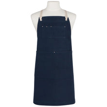 Load image into Gallery viewer, Mason Men's Apron Midnight Blue