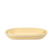 Load image into Gallery viewer, Silicone Collapsible Oval Proofing Basket