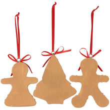 Load image into Gallery viewer, Gingerbread Ornament (3 Styles)