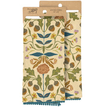 Load image into Gallery viewer, Fall Folk Floral Kitchen Towel