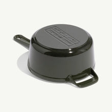 Load image into Gallery viewer, Enameled Cast Iron Saucepan 2 Qt. Willow Green | Made In