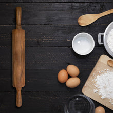 Load image into Gallery viewer, Ironwood Gourmet Acacia Rolling Pin, 12" x 2.75"