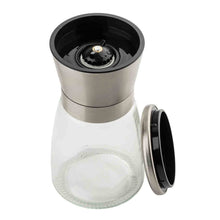 Load image into Gallery viewer, 6 oz Glass Salt & Pepper Grinding Mill, Set of 2