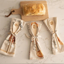 Load image into Gallery viewer, Wooden Spoon and Sourdough Towel Gift Set (3 Styles)
