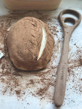 Load image into Gallery viewer, Large Olive Wood Dough Hook or Dough Whisk