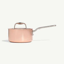 Load image into Gallery viewer, Made In Copper 1.9 qt. Saucepan with Lid (Special Order Only)