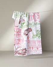 Load image into Gallery viewer, Geometry Nashville in Color Tea Towel