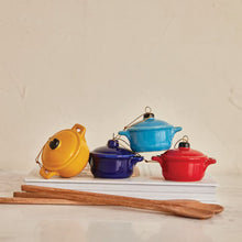Load image into Gallery viewer, Stoneware Mini Baker Ornament (4 Colors)