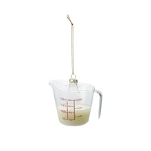 Load image into Gallery viewer, Glass Liquid Measuring Cup with Milk Ornament
