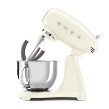 Load image into Gallery viewer, Smeg Stand Mixer Retro-Style Cream Glossy