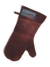 Load image into Gallery viewer, Outset Brown Leather Grill Mitt