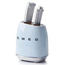 Load image into Gallery viewer, Smeg Knife Block with Knives (Can Special Order by Color)