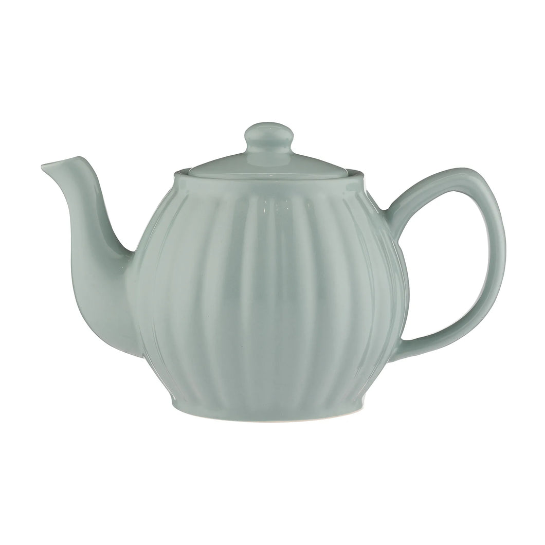 Luxe 6 Cup Teapot Duckegg