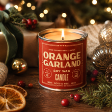 Load image into Gallery viewer, Orange Garland Soy Candle
