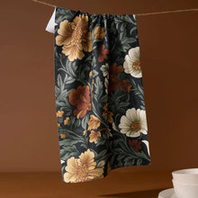 Load image into Gallery viewer, Geometry Classic Floral Tea Towel
