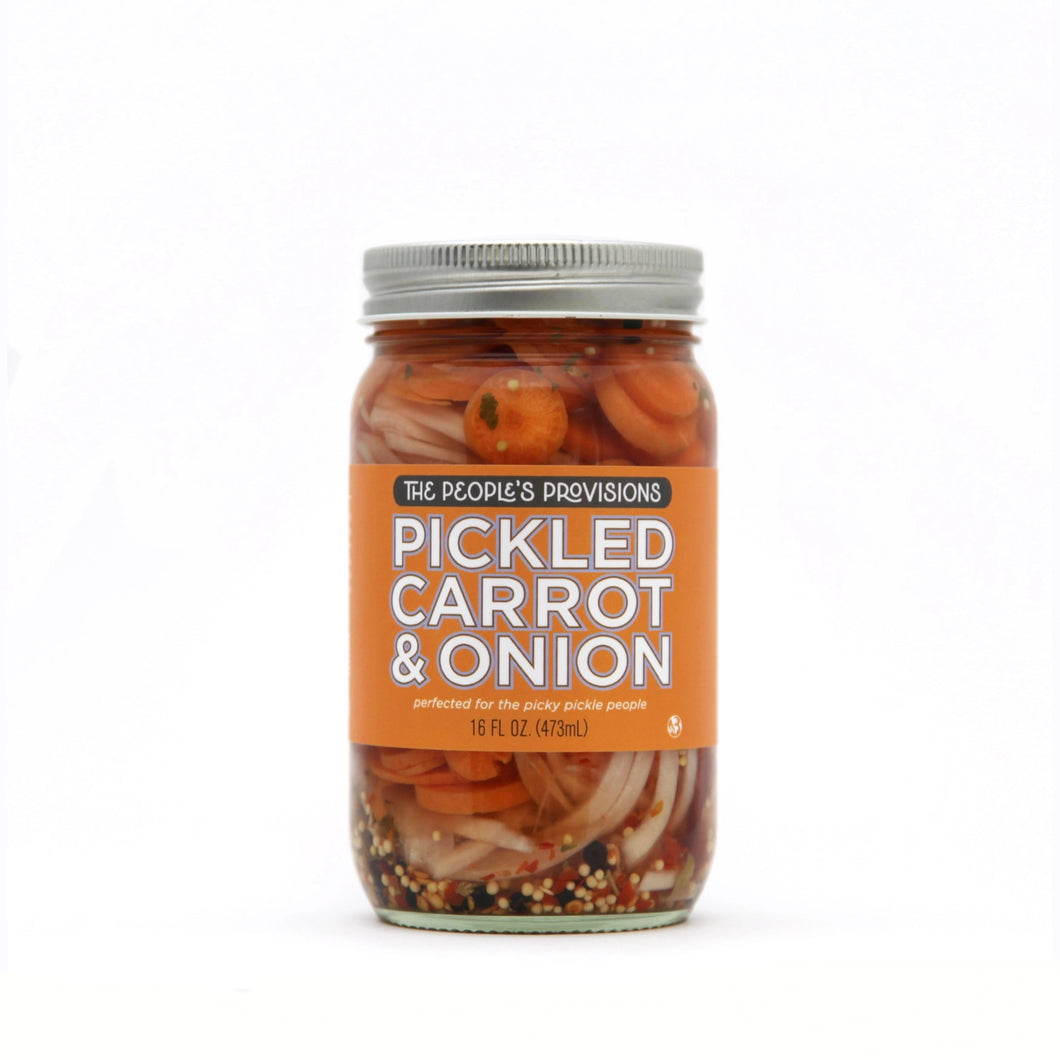 Pickled Carrot & Onion 16oz