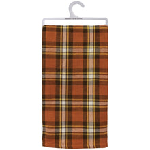 Load image into Gallery viewer, Fall Plaid Kitchen Towel
