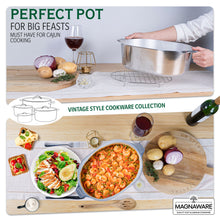 Load image into Gallery viewer, Oval Dutch Oven with Lid - 8 Quart (13 Inch) [Online Only]
