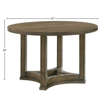 Load image into Gallery viewer, Parfield Weathered Round Dining Table - Oak [Online Only]

